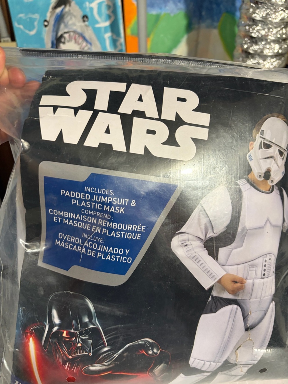 Star Wars White Stormtrooper Kids Costume with Mask